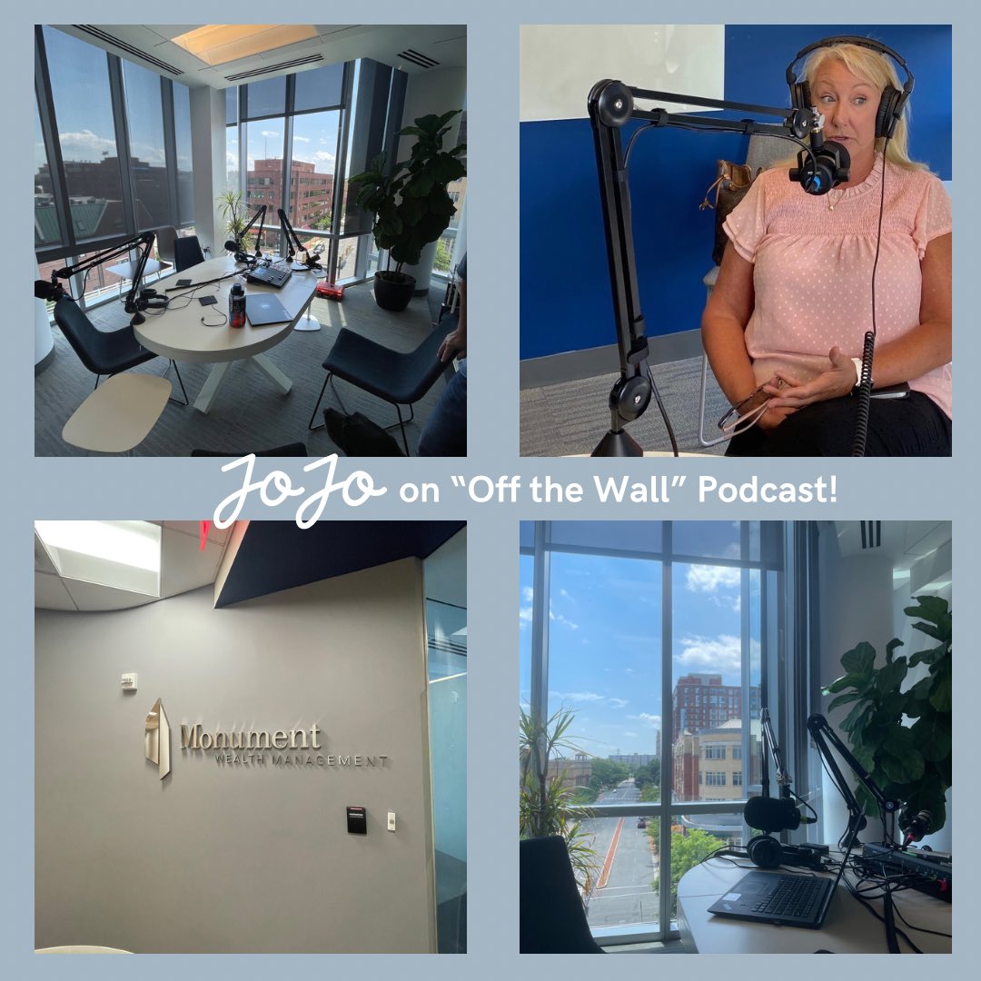 SpoilingClients's tweet photo. Grateful to our client Jessica Gibbs who invited me to be a guest on her podcast, “Off the Wall! “

I know what you’re 🤔…I was invited because I, too, am off the wall! https://t.co/OrkN6elnY1