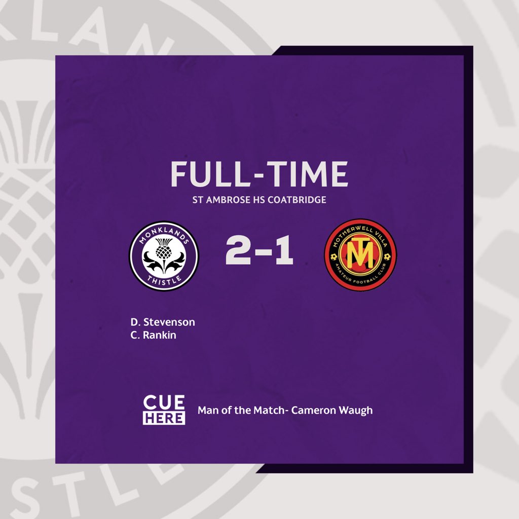 Monklands Thistle FC (@monklandstfc) on Twitter photo 