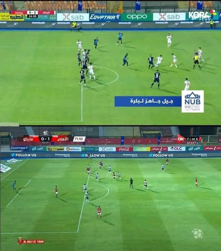 dyaaosama1's tweet photo. اللي فوق دي مع انها مشكوك فيها اصلا
اما اللي تحت اتحسبت تسلل ازاي والله معرف
#التحكيم_المصري_شمال https://t.co/2tf3W68V4T