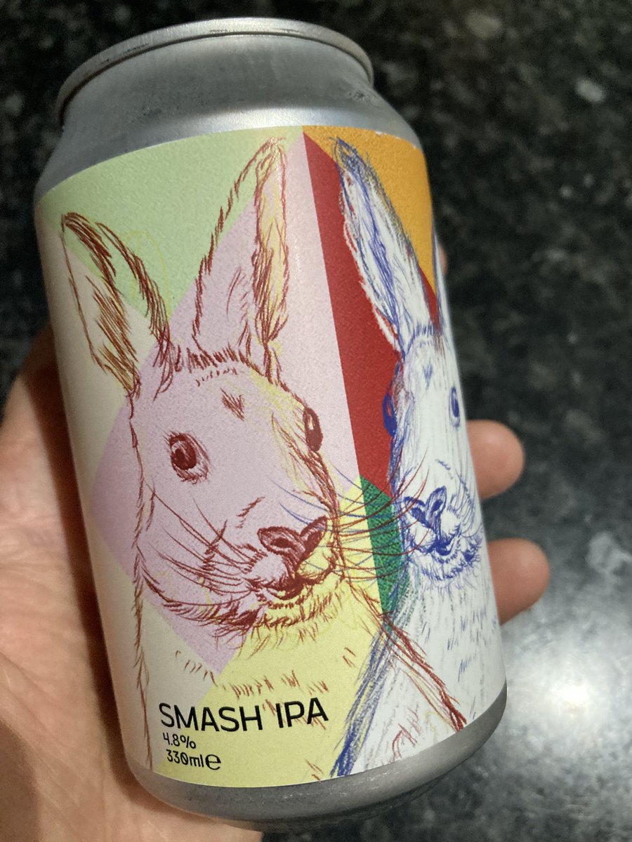 s77tux's tweet photo. Final #BeerForTonight is @GardenBrewery1 X @TheWhiteHag #SmashIPA (4.8% ABV, 330ml) Pale gold, hazy appearance; fresh cut grass aroma; citrus + fresh mouthfeel; citrus taste followed by slight hops aftertaste. Delicious! #Slàinte #NowDrinking #CraftBeer https://t.co/dzuVGUiX8X