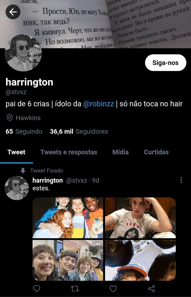 lovlynchs's tweet photo. ⛓ Steve Hɑrrington 

- 18 anos;
- daddy issues fortíssimo; 
- o pai do rolê; 
- ex-namorado da Nancy;
- melhor amigo da Robin;
- trabalha em dois empregos; 
- amigo do Dustin + de 3 anos;

"Mike, se você disser mais um 'a' eu jogo você pela janela" https://t.co/kmUoycFy9x