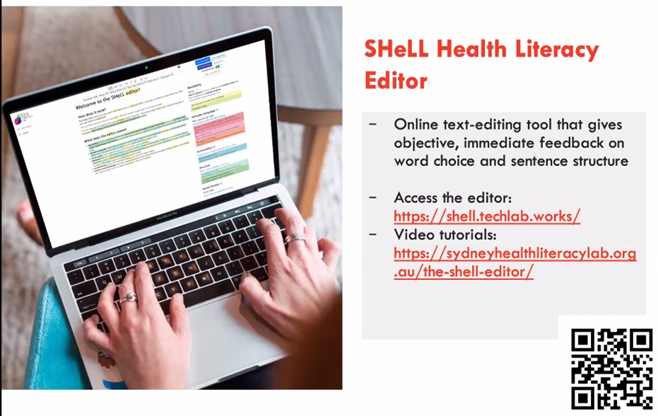 WARC_USYD's tweet photo. Our staff couldn't wait to try our the #SHeLL Health Literacy Editor! And your #ParentingPlus #SUCCESS and #OnlineSnacking tools gave us some food for thought! https://t.co/UD8KbRgb6r