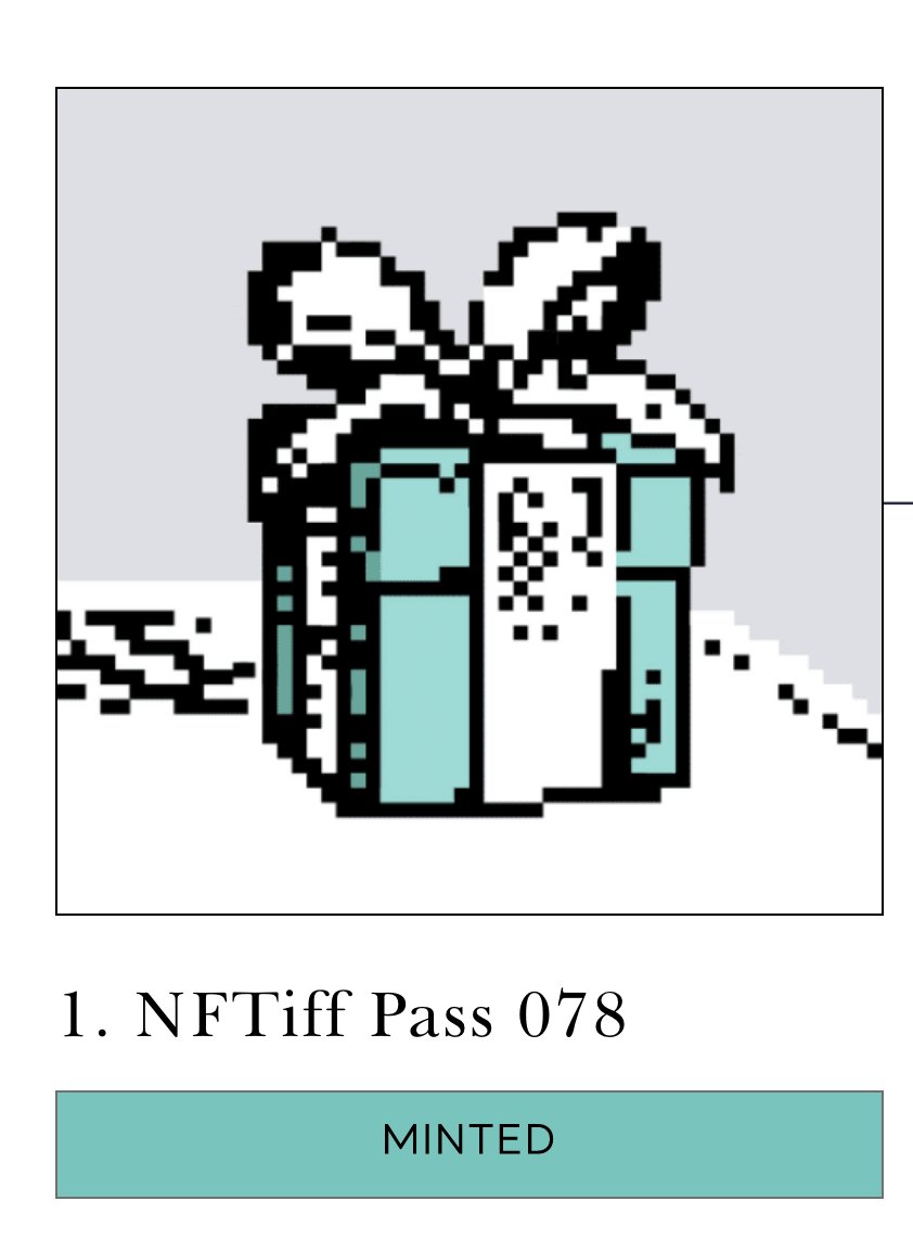 Harryleemedia's tweet image. Happy to be part of @TiffanyAndCo family with my @cryptopunksnfts . Thanks to my brother @dt_chain for all the hard work he has done.