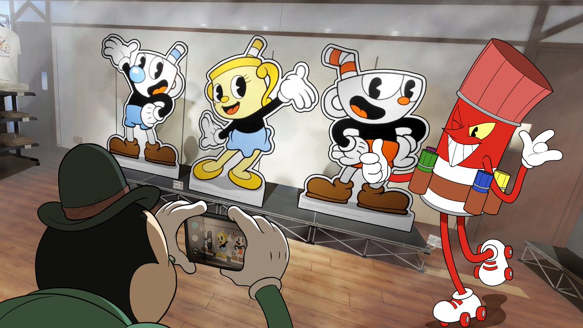 【Cuphead】
Cuphead POP-UP SHOP in 渋谷マルイに
行ってきました。  
あと、そのうち渋谷に行った時のマンガも
描くと思います。

I went to Cuphead POP-UP SHOP in Shibuya Marui.
Also, I think I will draw a comic of my visit to Shibuya sometime soon.
#Cuphead #Cupheadoc 