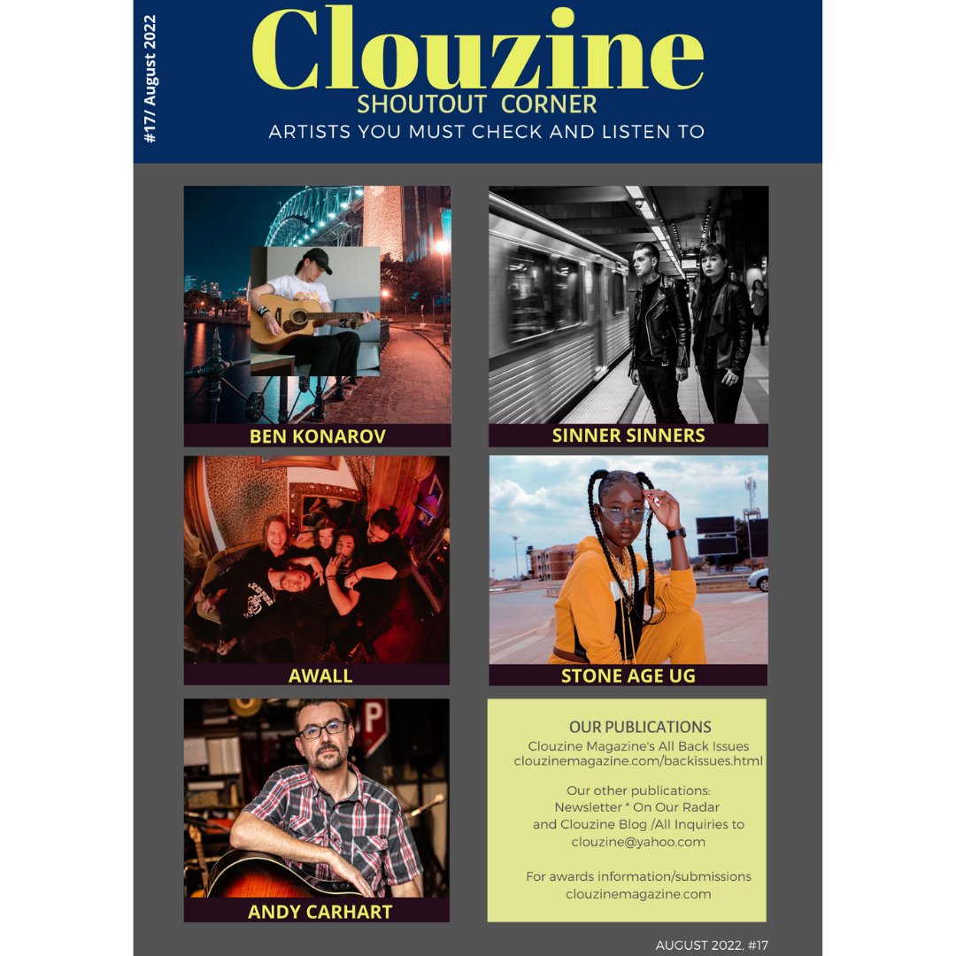 clouzine's tweet photo. @NomadSongs79 @SinnerSinners #AWALL @StoneAgeUG @andycarhart 
@clouzine's Sister Publication [One Page] #ShoutOutCorner #Edition17 https://t.co/VunW3V8p89