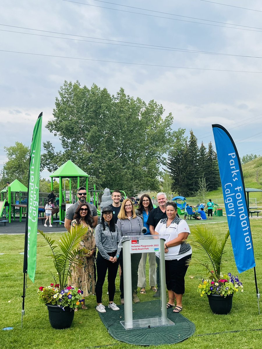 Parks Fdn Calgary (@parksfdncalgary) on Twitter photo In collaboration with <a href="/cityofcalgary/">City of Calgary</a> and The Sofina Foundation, we celebrated the official opening of ten inclusive playgrounds in the city of Calgary today! ☀️
•
Head to parksfdn.com/inclusive-play… to read more about these incredible spaces. In collaboration with <a href="/cityofcalgary/">City of Calgary</a> and The Sofina Foundation, we celebrated the official opening of ten inclusive playgrounds in the city of Calgary today! ☀️
•
Head to parksfdn.com/inclusive-play… to read more about these incredible spaces.