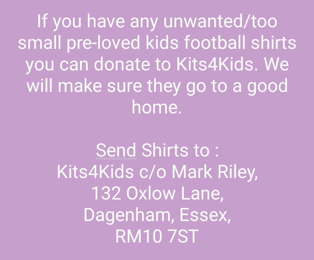 Kits4Kids01's tweet photo. @KickOffAt3 
@NewhamMuslims 
@Sistersforum1 
@mariamsdawood 
@proudandgifted https://t.co/leQcs0CFjr
