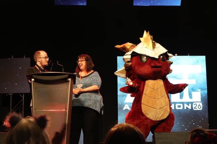 YEGExtraLife's tweet photo. We are going to be at @animethon this weekend! Some hang out with us, win some prizes in our typing challenge, try your hand at some trivia during our panel, and bid on some amazing prizes during the auction! We will also of course be accepting donations for the @stollerykids. https://t.co/IdgAKcUWPU