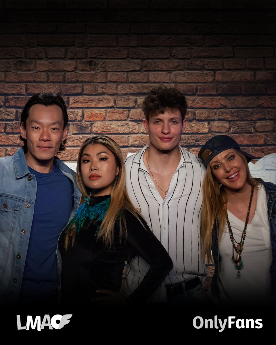 OnlyFans's tweet photo. Who said hot people can't be funny? Meet the hilarious comedians of our upcoming comedy special #LMAOF!

@mattrife
@aidanparkshow
@KateQFunny 
...and hosted by @jiaoyingsummers

📺 Come for the comedy. Stay for the backstage antics. Premiering August 16th on @WatchOFTV. https://t.co/ODsES1GBlE