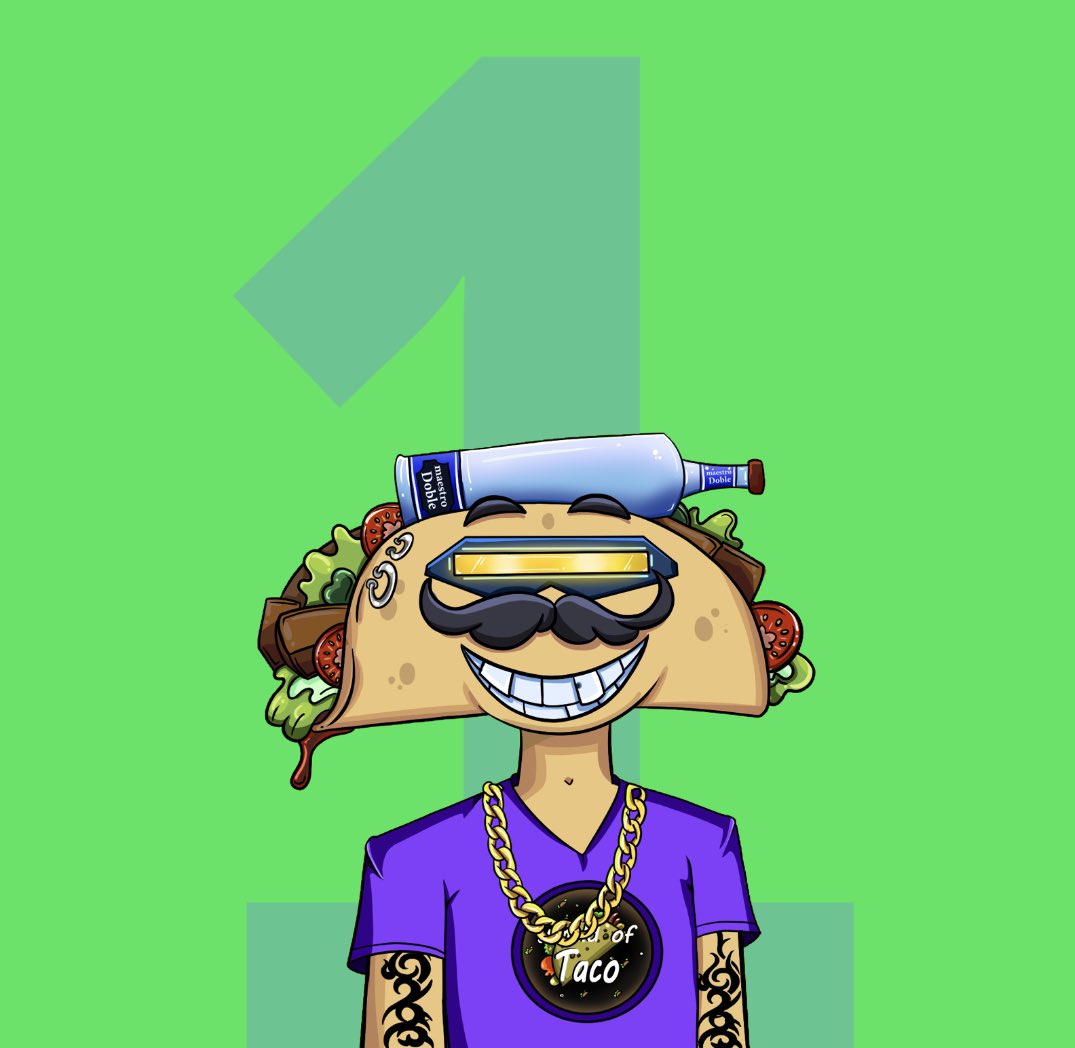 1 day to go!!!
Be ready at @EntrepotApp

Like &amp; RT if you are a taco lover

Mint Price: 0.7 #ICP
WL: 0.5 ICP
#NFT #DEINITY #TACO