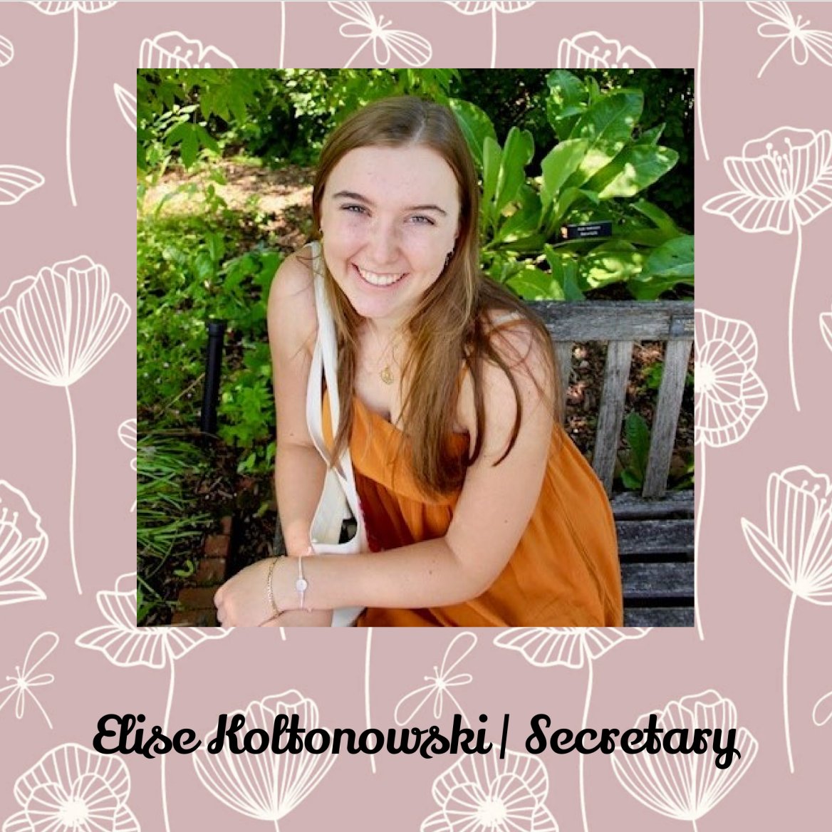 swe_uiowa's tweet photo. Next is our secretary, Elise Koltonowski! https://t.co/MH1HnThQpJ