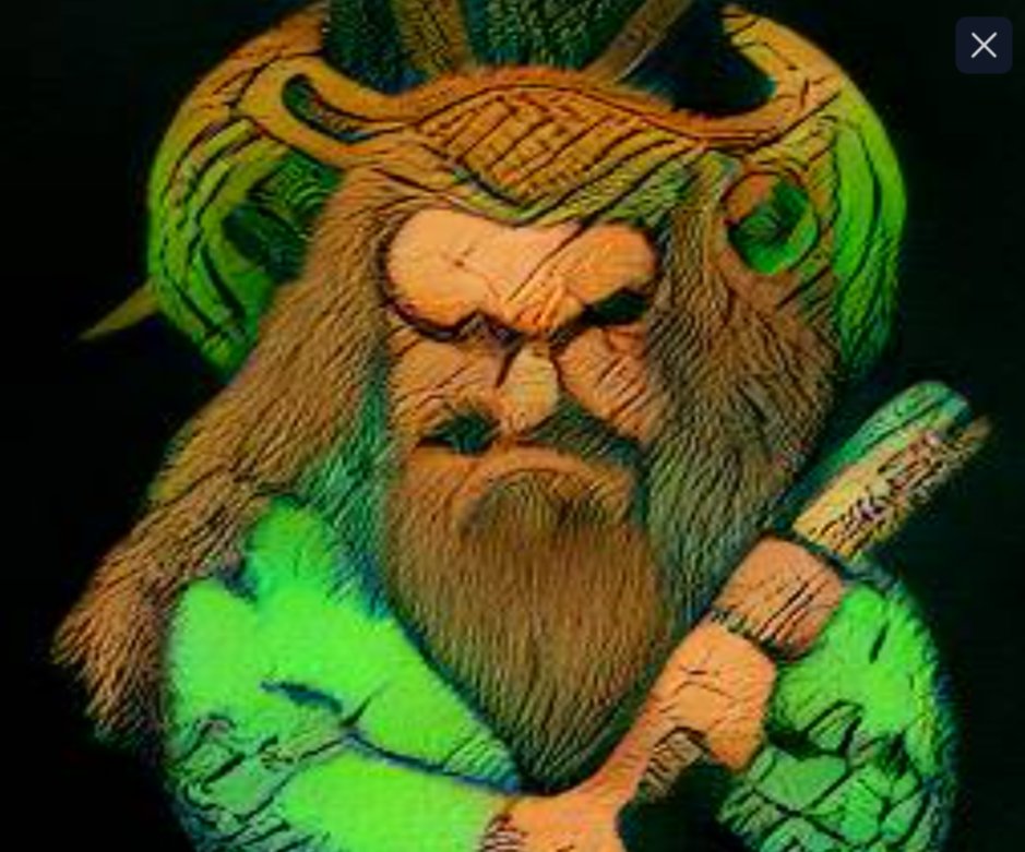 kneverday's tweet photo. "Celtic wild man" https://t.co/DOqxAMjd3j