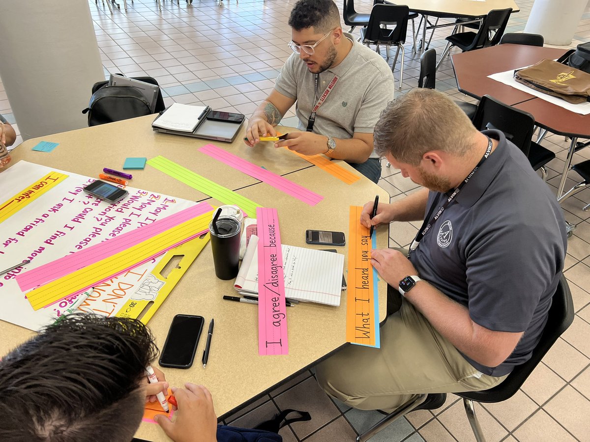 FshawShaw's tweet image. Excellent work by our C&amp;amp;I team @AlvinISD introducing research based strategies to our New Hires and providing opportunities to apply the learning #studentengagement #7steps