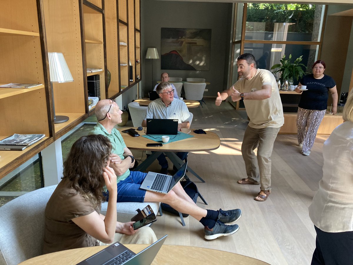 Best4Soil's tweet photo. The @Best4Soil team started the planning of the next project at the #Lighthouse farm of Alfred Grand in Absdorf. A visit of the farm and the market garden completed the intense discussions and brain storming sessions. #SoilHealth #MissionSoilDealforEurope https://t.co/k6WLiJ56rk