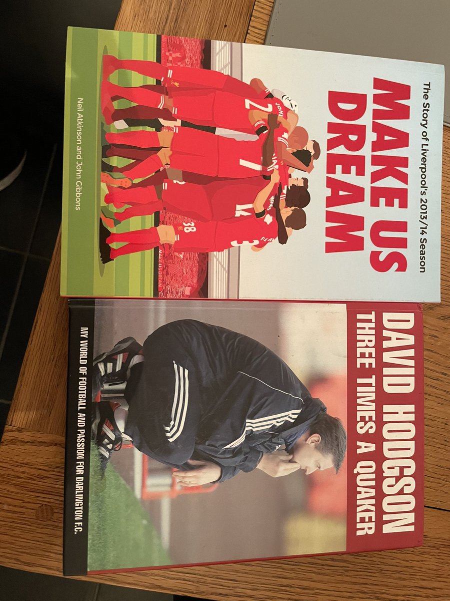 LFCRhinos's tweet image. Latest additions to #LFCBooks collection also got @JHenderson ordered today  @PaulWilley10 @MakisonMichael