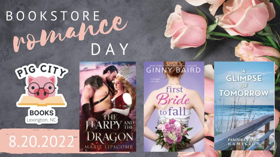 Some exciting news! I'll be at @PigCityBooks in Lexington NC for @BkstoreRomance on August 20th signing books and chatting about romance! facebook.com/events/5371613…