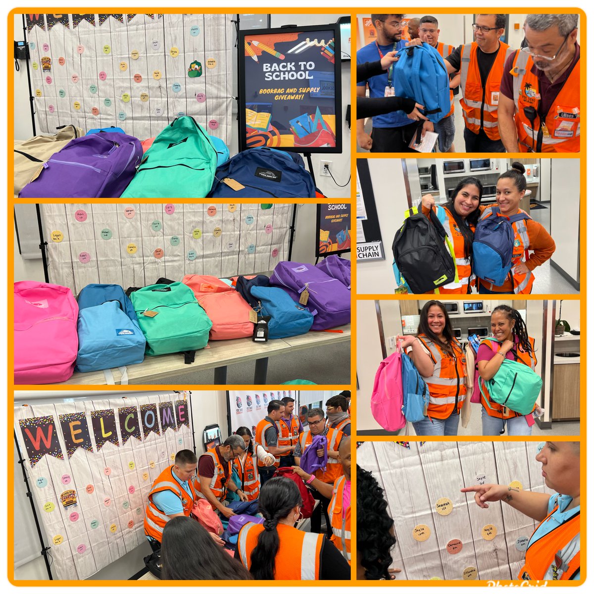 FDC5840 Supporting all of its associates with backpacks and school supplies (🖍📐📚📓📒🗂✂️📝 🖍✏️) for their children! Back to school shopping is always a major task and can be stressful! Hopefully we made it a bit easier! We are family! <a href="/rodriguez_herb/">Herb Rodriguez</a> <a href="/Mcgalec99/">Kelly Schnatter</a>