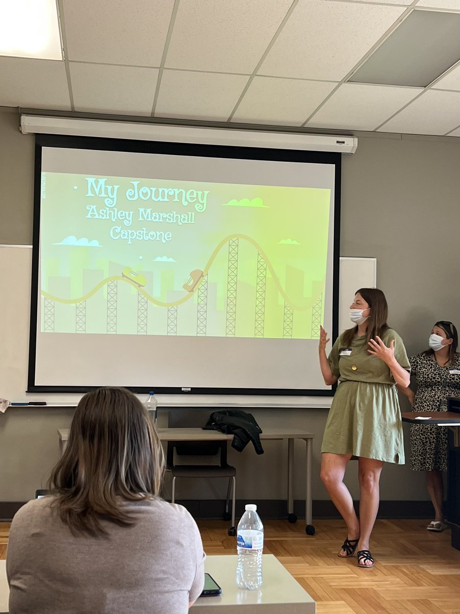 SUAspLeaders's tweet photo. Ashley Marshall sharing her Competency-Based Education journey. Look out, @GreenwoodElemen    @2Revolutions @JCPSDL https://t.co/AgOlhTt27E