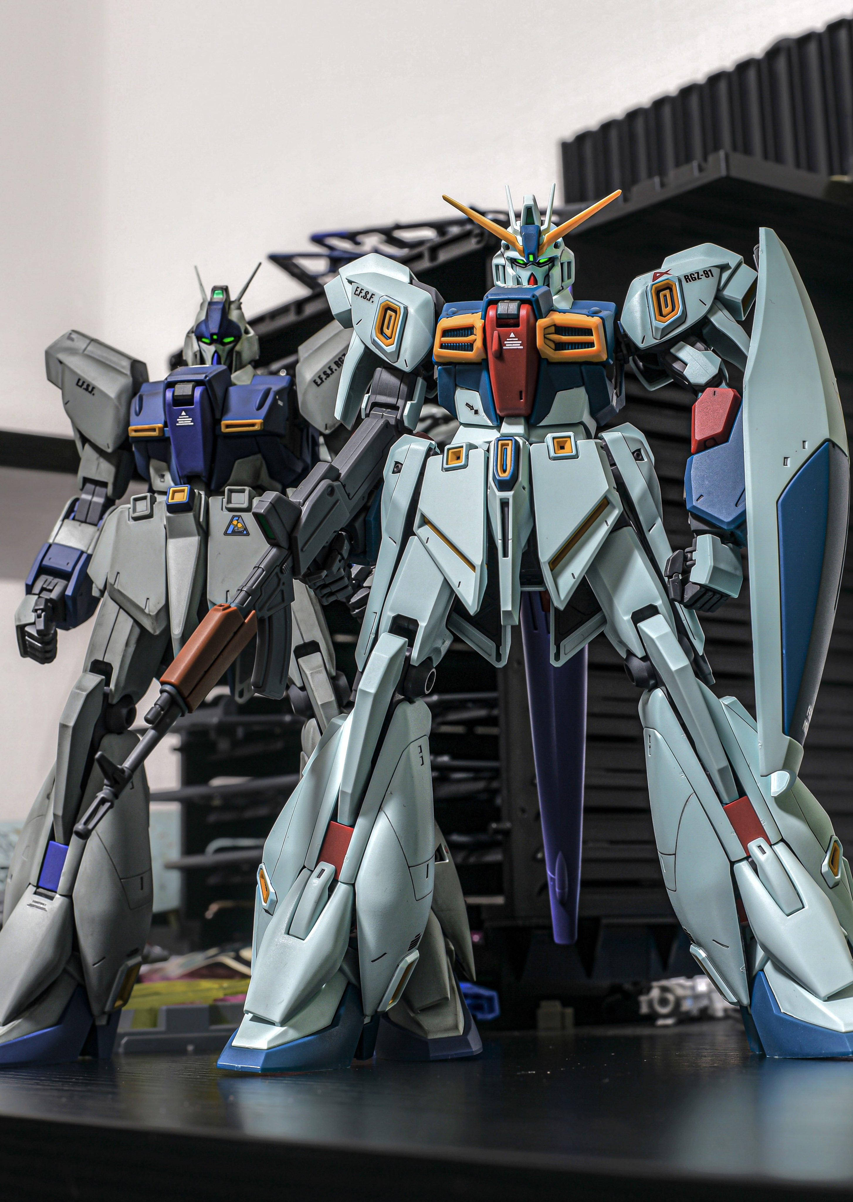 Puras Mgリ ガズィ ユニコーンver Mgリ ガズィ カスタム 並べて撮影 ガンプラ Gunpla T Co Grpdqintni Twitter