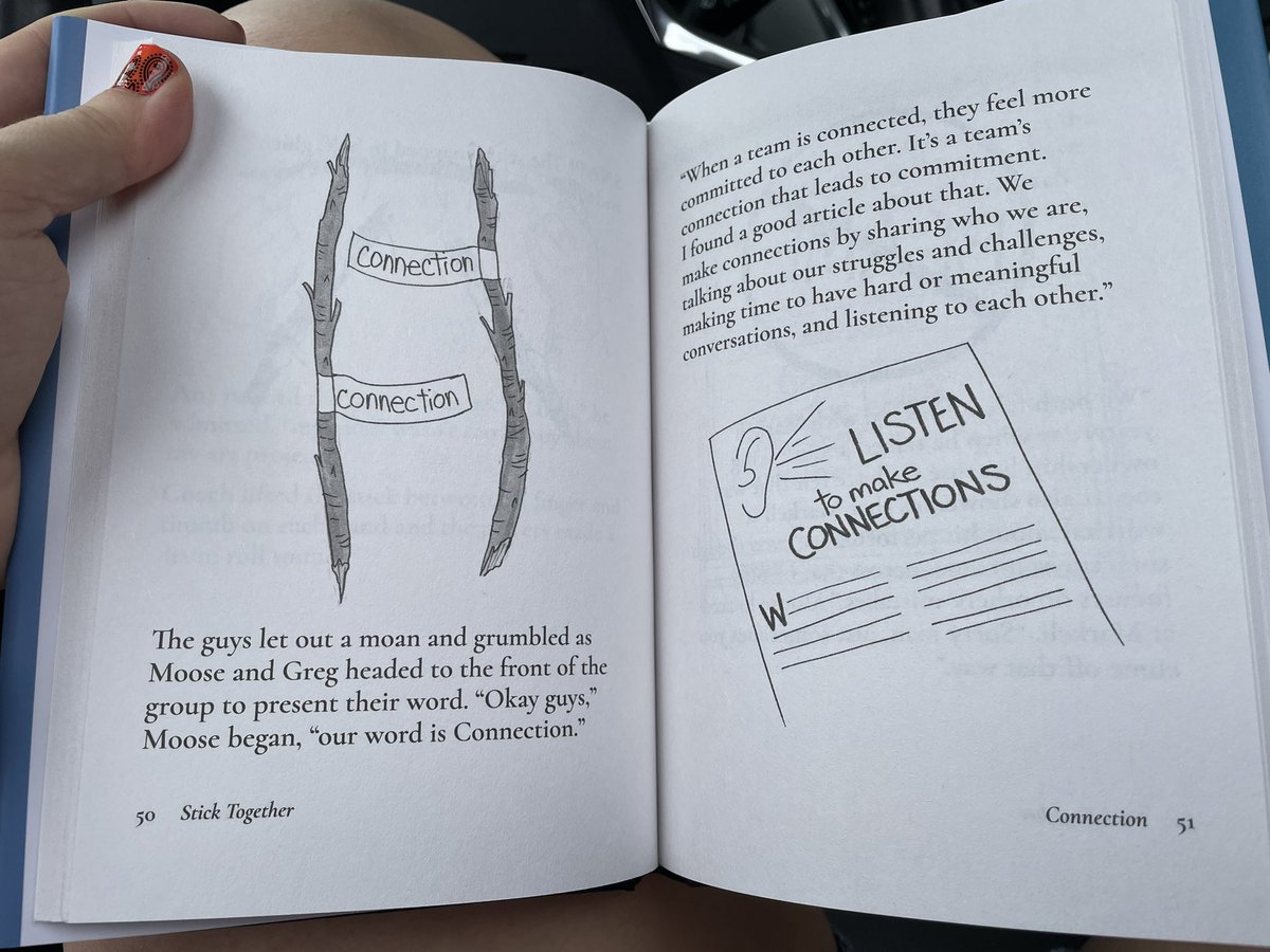 A little reading while I wait for piano lessons to end. #METeach #StickTogether