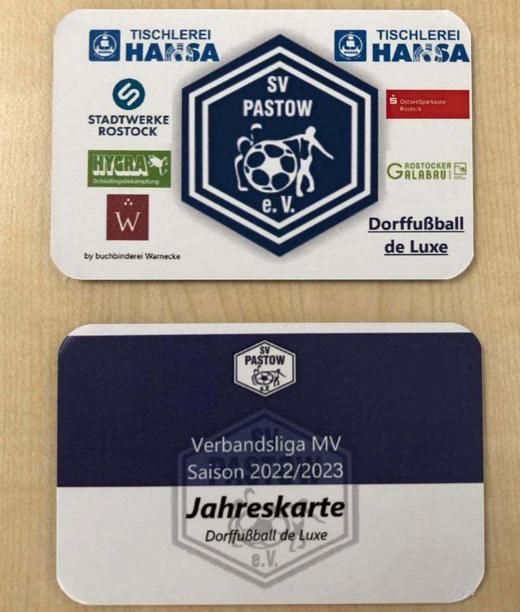 Unsere neue Jahreskarte für die Saison 2022/23 ist da !

Die Karte beinhaltet alle Verbandsliga-/Pokal-Heimspiele und kann für 60€ bei den Heimspielen am Bornkoppelweg an der Tageskasse erworben werden.

Wir freuen uns auf ein gemeinsame Saison mit euch !