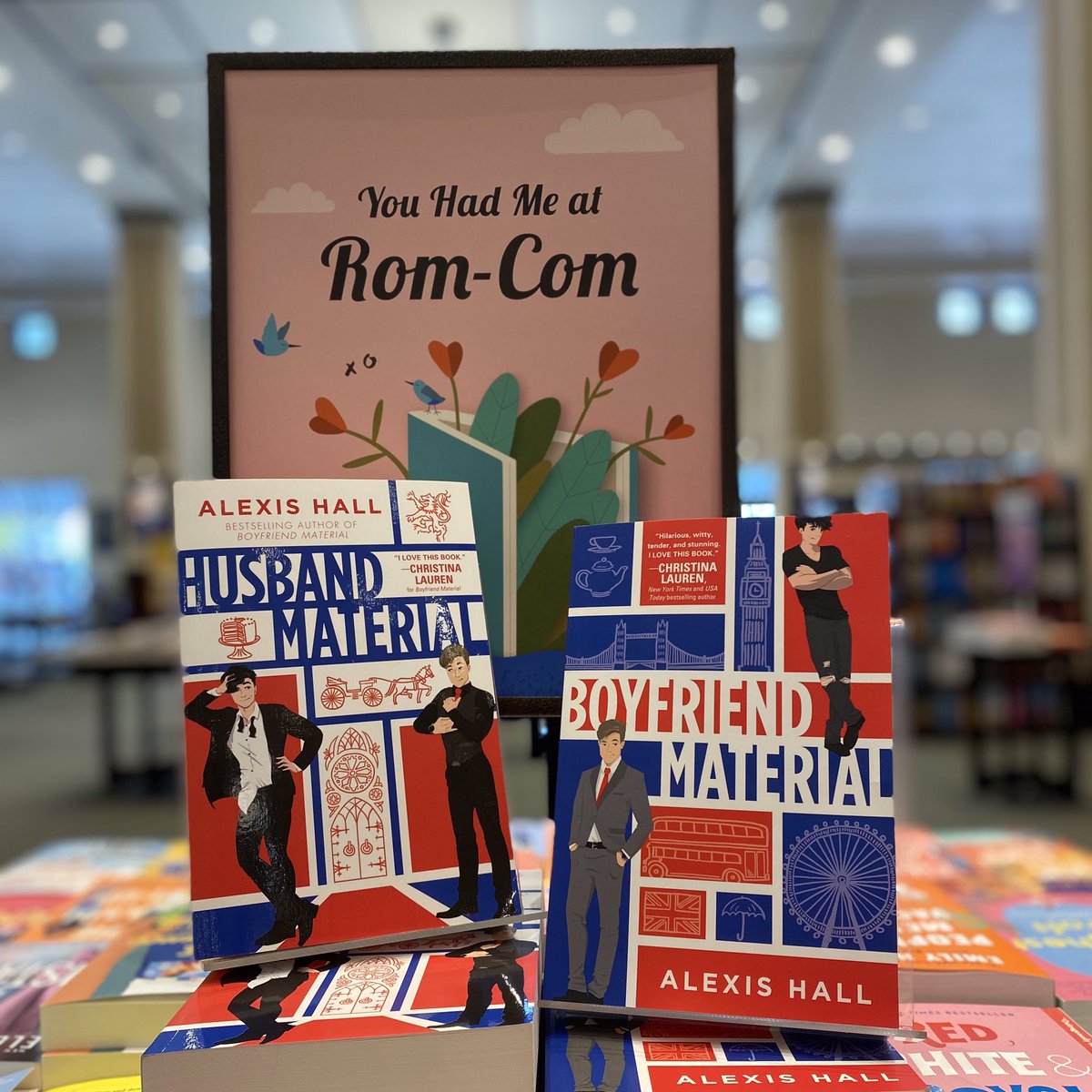 Wedding season is upon us! Get in the mood for it with some cute rom com novels, like the long awaited sequel to Boyfriend Material by Alexis Hall, Husband Material!