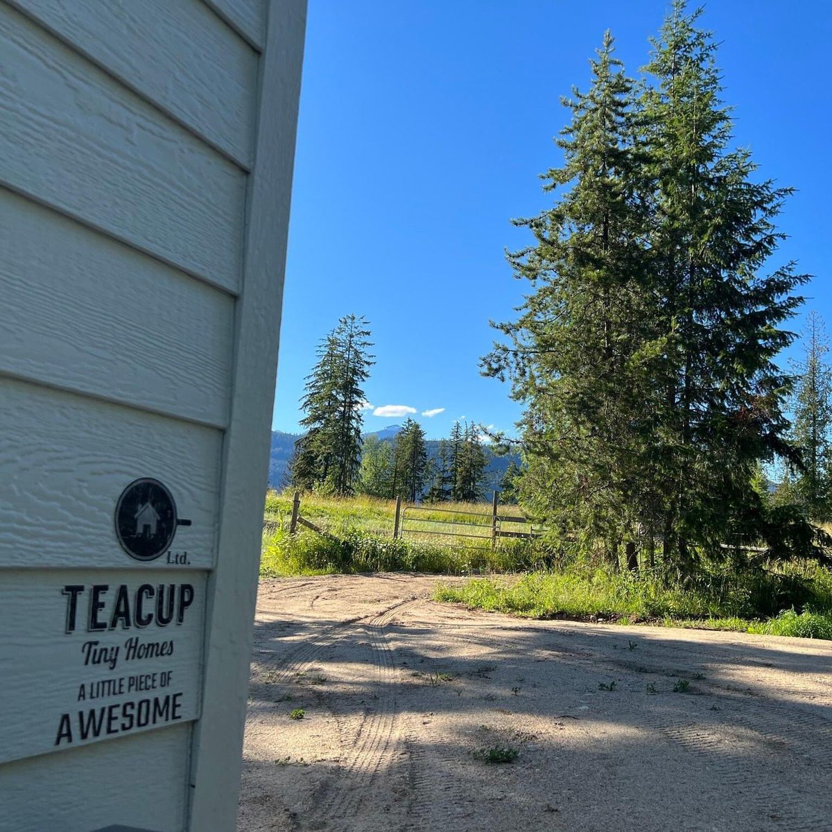 BigCalmTiny's tweet photo. Petrichor, a beautiful custom tiny house designed by @teacuptinyhomes, is settling in nicely at Big Calm, if we do say so ourselves!
#workfromhomestead #homeiswhereyouparkit #tinyhouse #thow #tinyhousecommunity #sustainableliving https://t.co/rEa3FgEWxQ
