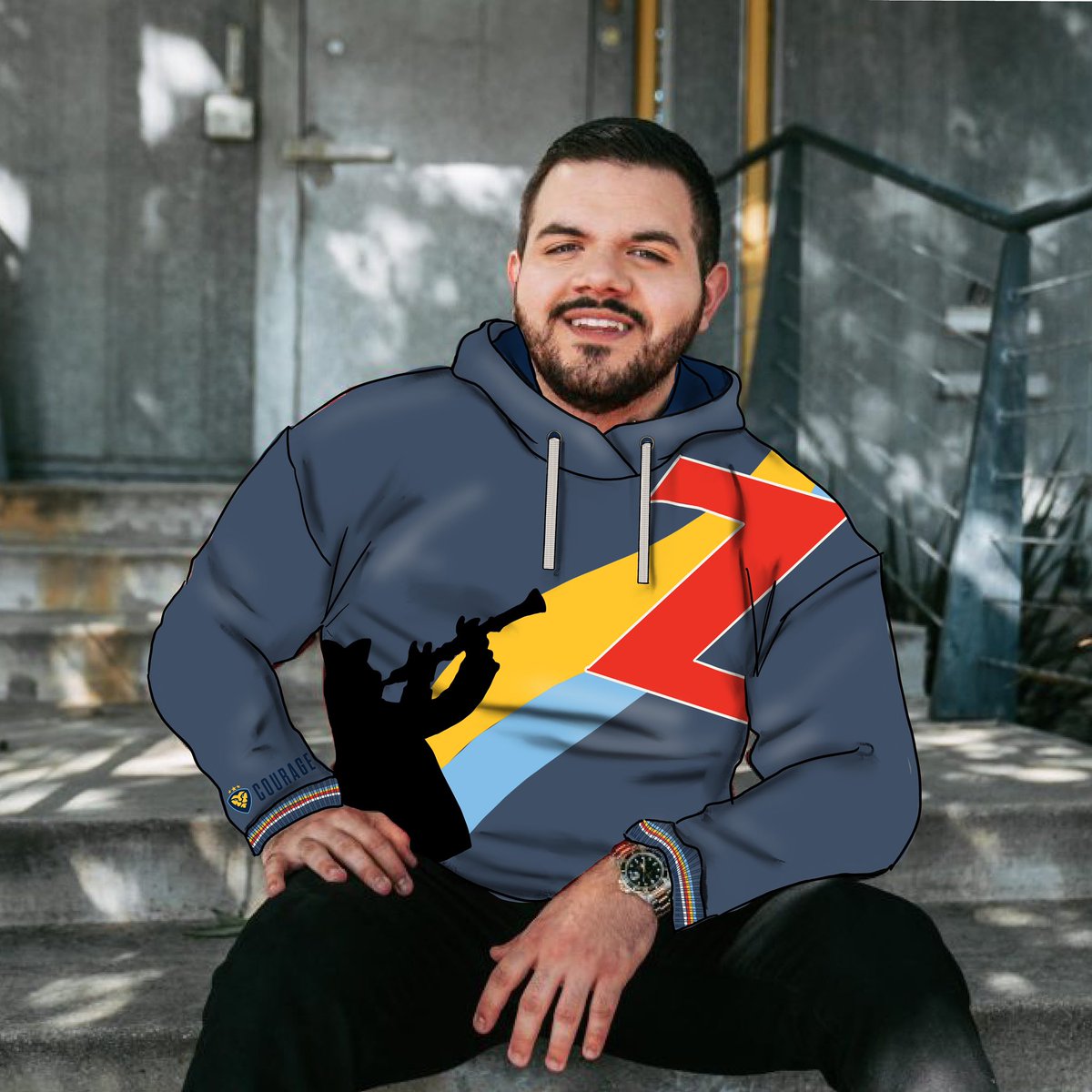 pointsofmeasure's tweet image. Had to do it for that @CouRageJD X @Zatarains collab #BoldLikeThat