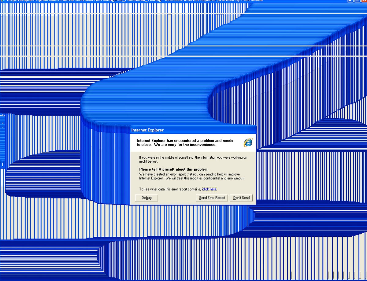 RetroTechDreams's tweet image. Internet Explorer has encountered a problem and needs to close #internetexplorer #windowsxp