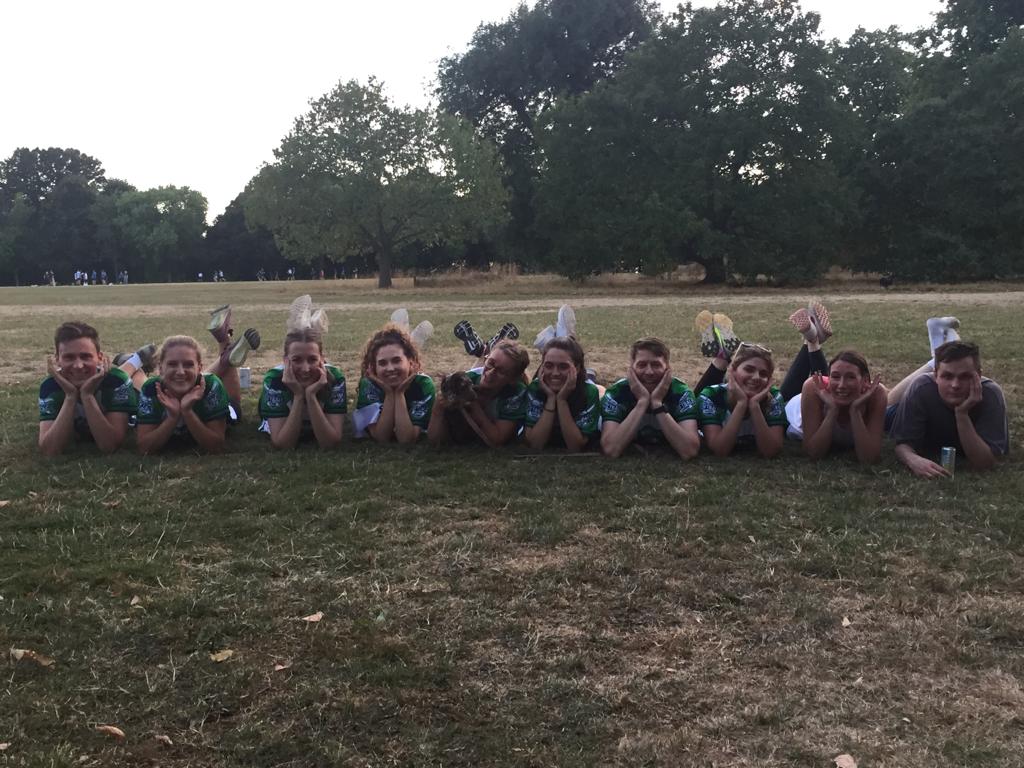 A really lovely friendly #softball game tonight <a href="/PancreaticCanUK/">Pancreatic Cancer UK</a>  <a href="/spankies/">spankies</a> #spankies #thankyou, all made possible by the brilliant <a href="/CharitySoftball/">London Charity Softball League</a> <a href="/bluestep_s/">Bluestep Solutions</a> #bluestep. A 10-9 win to <a href="/SSAFASoftball/">SSAFA Softball Team</a> with MVP #HarryKnights for SSAFA. Playing #softball for the love &amp; fun of it!