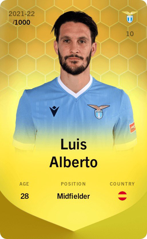 When is the best time to boost your squad? It's right now. And it never was that simple🔥

- follow @Play_Sharper, <a href="/Sorare/">Sorare</a> &amp; <a href="/SorareSerie_A/">SorareItaly</a>
- like &amp; retweet
- create a PlaySharper account right here: playsharper.com

to win a L. Alberto Limited card.🎁
#Giveaway #Sorare