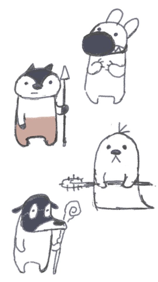 最近やや炎上気味なのでかわいいキャラを描いて癒される日々 