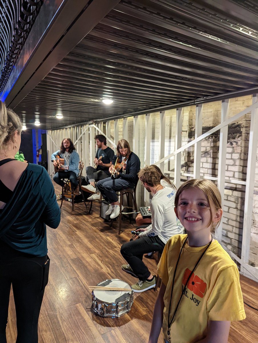 AC3Eenergy's tweet photo. Mila getting to meet her favorite band @MtJoyBand @thevanburenphx was priceless. Thank you! https://t.co/SoDtEWTG4G