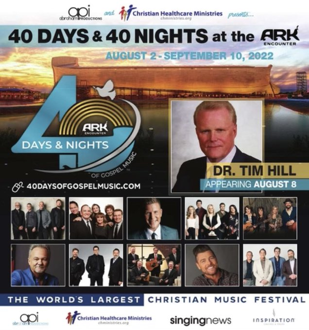 TimH_CoGWM's tweet photo. Don't miss the Ark Encounter,
I will be there, next Monday, Aug 8.
going on for the next 40 days - Sept 10, 2022 https://t.co/2hwTgULBP4