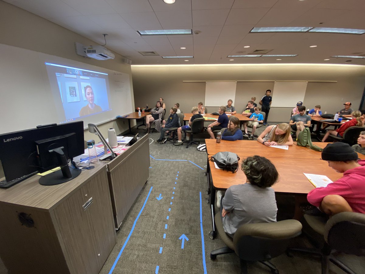 Team drawing, vision boards, and a wonderful zoom meeting with a #Verizon employee made for another busy day of the #VerizonInnovativeLearning STEM Achievers camp at #NIACC! <a href="/myniacc/">NIACC</a> <a href="/NACCE/">NACCE</a>