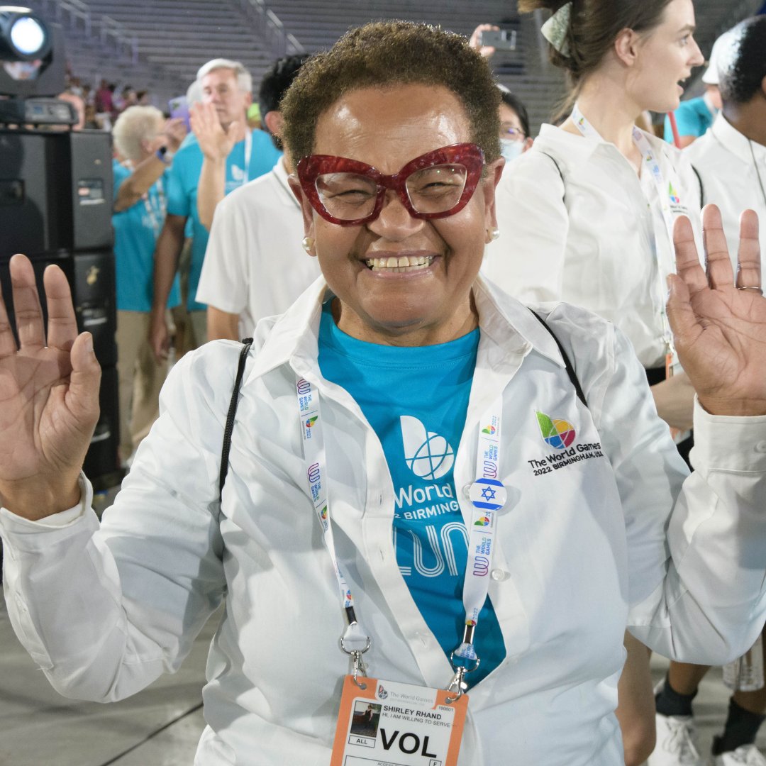 We love 💛 #TWG2022 volunteers!

#WeAreTheWorldGames