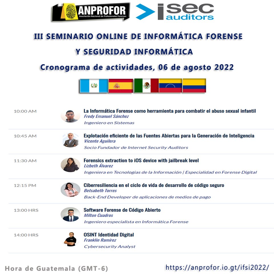 anprofor's tweet photo. #06agosto2022
Página web: https://t.co/MYygJFku0B
Link de registro: https://t.co/Gjkd8cyATJ
@VAguileraDiaz @lizalvarez0101 @kyaalena @fch310 https://t.co/EqoNxz9KUN