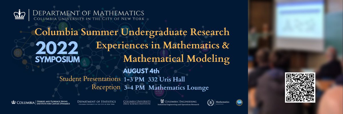 Columbia Undergraduate Research in Mathematics tweet media