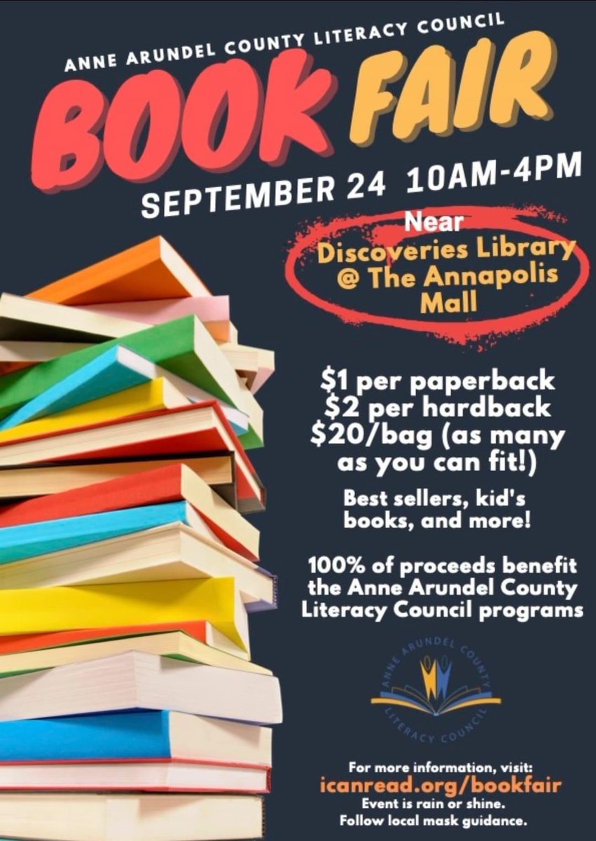 orourke_kela7's tweet photo. Is there anything more exciting than book fair season? I think not. 😏🙌🏼📚📖 @SevernRivAACPS @AACountySchools @AACPSReads https://t.co/fCILM1zlhY