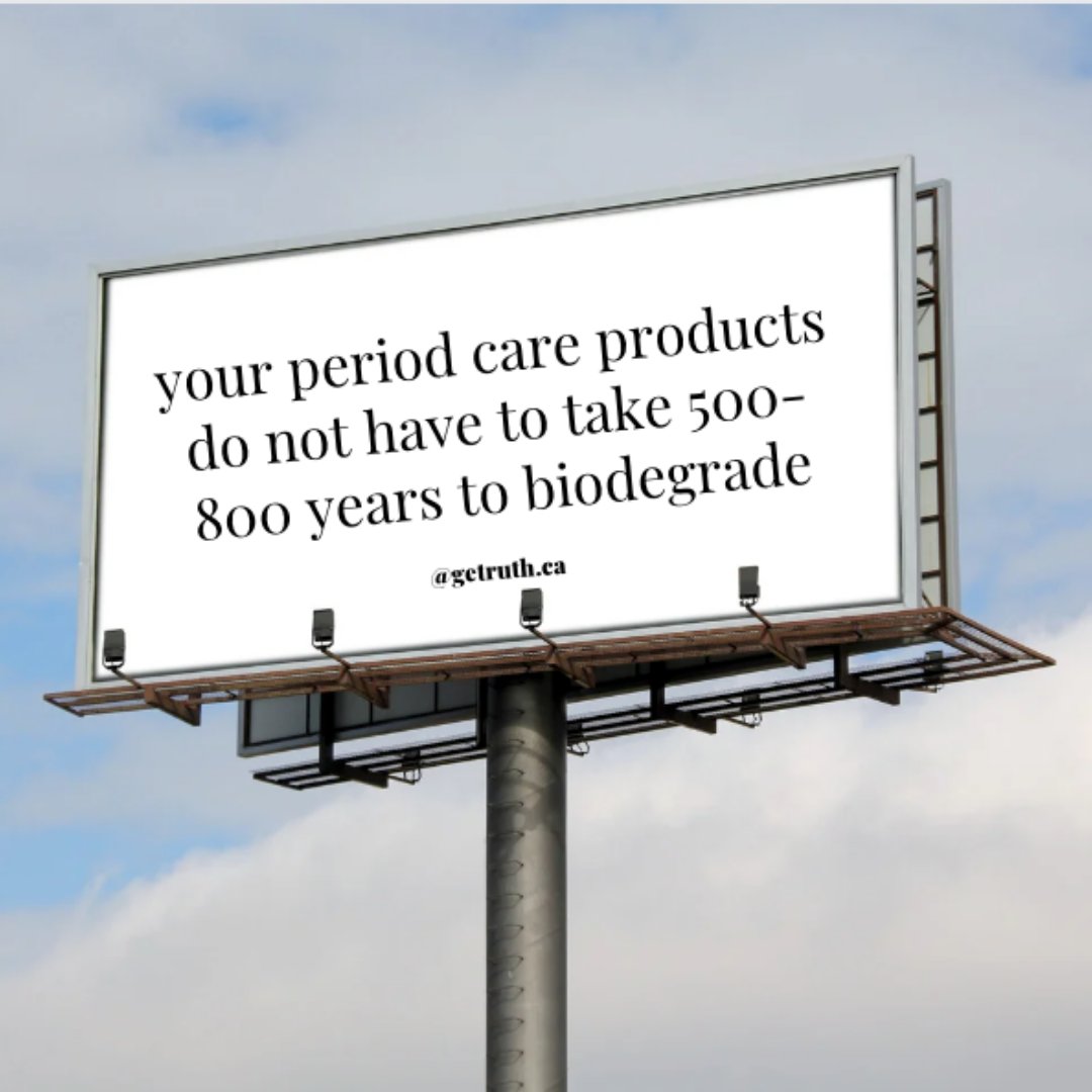 Menstrual waste is a huge issue wand one that goes mainly unnoticed. 

While regular period products take up to 800 years to biodegrade, our Ruth products are 93% plant based and ecofriendly, helping you reduce your carbon footprint by more than 5.3x that of cotton!

#RuthforYou