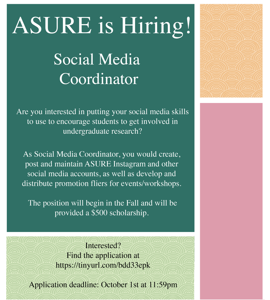 UO Center for Undergraduate Research & Engagement tweet media