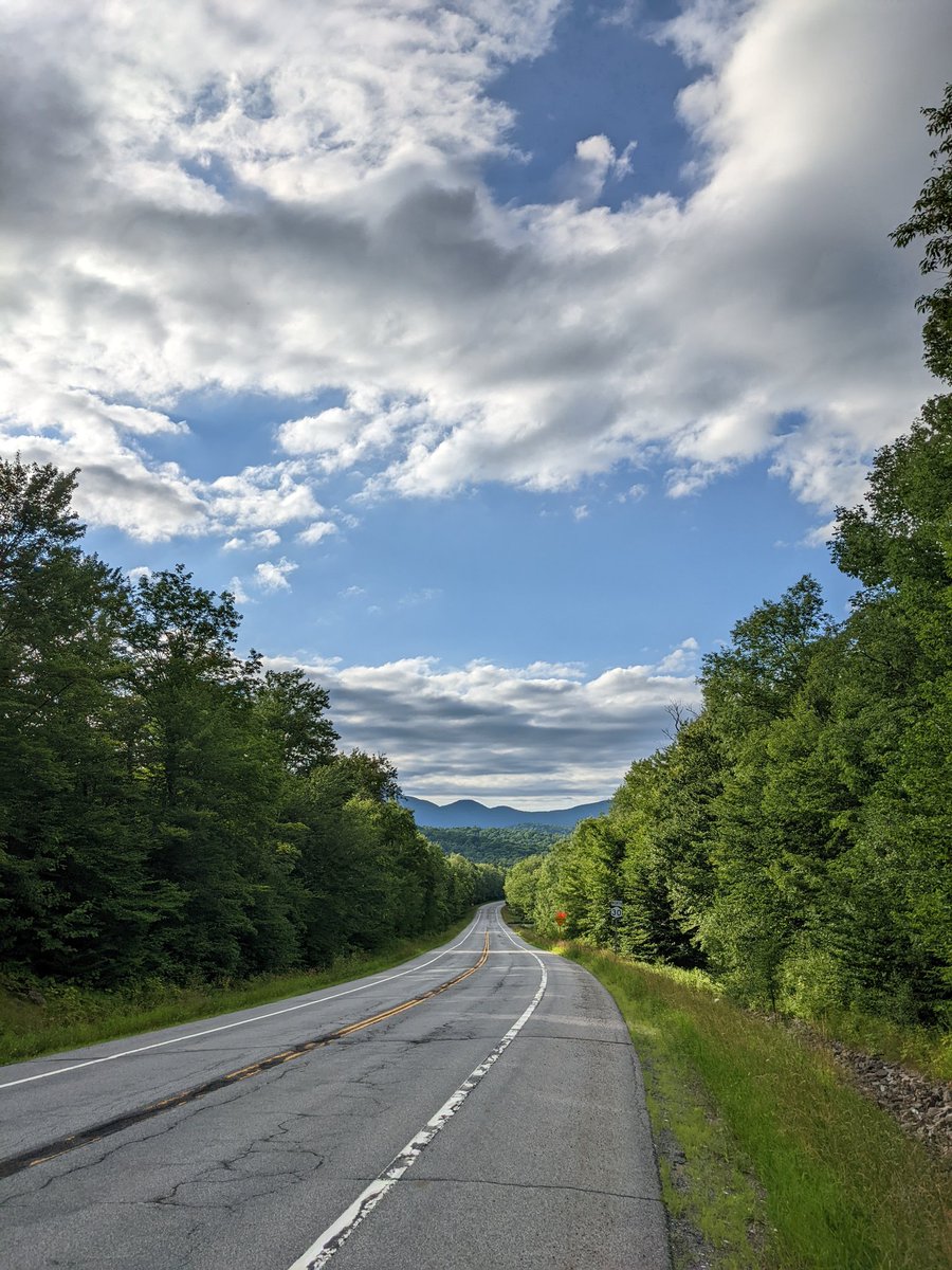 At pit stops on a 400-mile cycling tour of the Adirondacks, I meet folks who waddle over from huge pickups &amp; loud motorcycles incredulous at long-distance bicycle travel, shocked to learn that a bike can reliably take you almost anywhere a car can—w/ zero emissions &amp; all the fun!