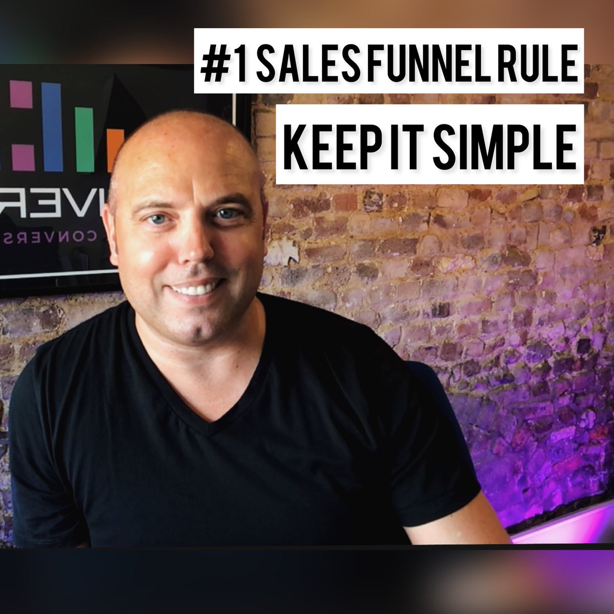 theadambonner's tweet photo. If you want to make more sales online, your customer journey MUST be simple…

No. 1 rule when it comes to mapping out and building your online customer journey is ‘Keep It Simple’.

A confused mind won’t buy. 

#marketingonline #salesfunnel #salesfunnels #funnels #funnelexpert https://t.co/G83lL1JCqF