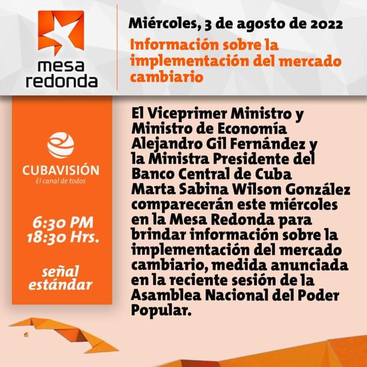 Colina_CTCuba's tweet photo. #3Agosto #ULTIMAHORA. En vivo ahora mismo para toda #Cuba. 
#CubaViveYTrabaja 
#CubaPorLaVida 
#CubaPorLaPaz https://t.co/LY48mPrtlG