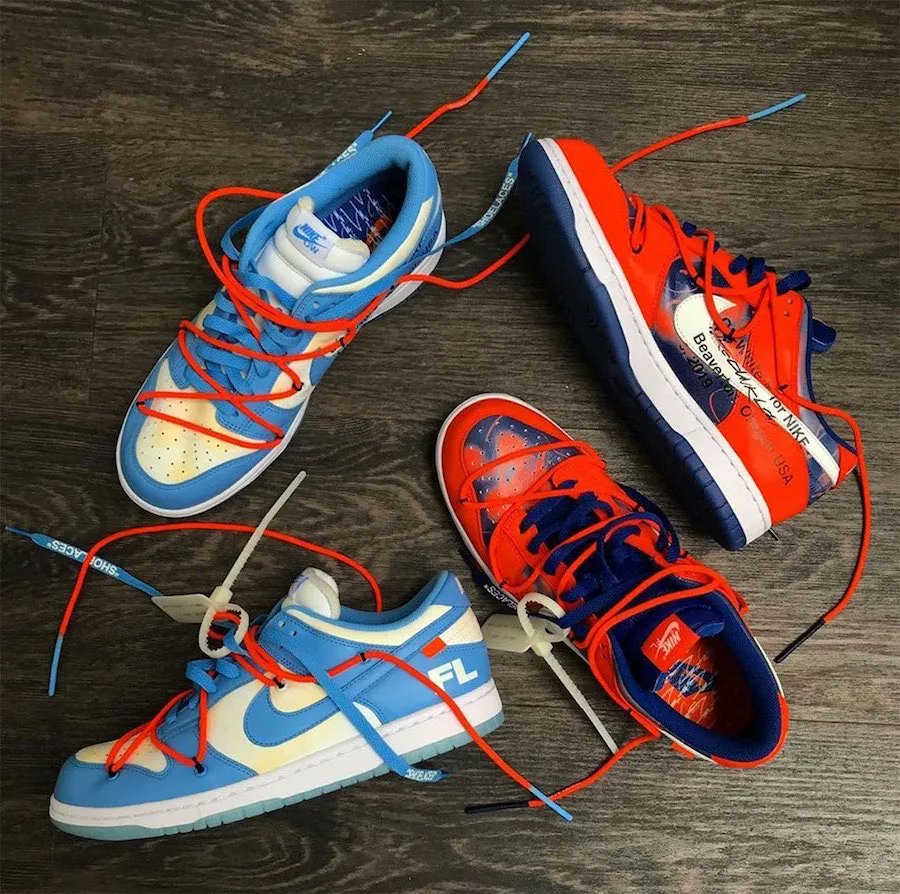 JustFreshKicks's tweet photo. Futura x Off-White x Nike Dunk Low rumored for Virgil's birthday https://t.co/nMbcPgOo8l https://t.co/9UZjueVBDk