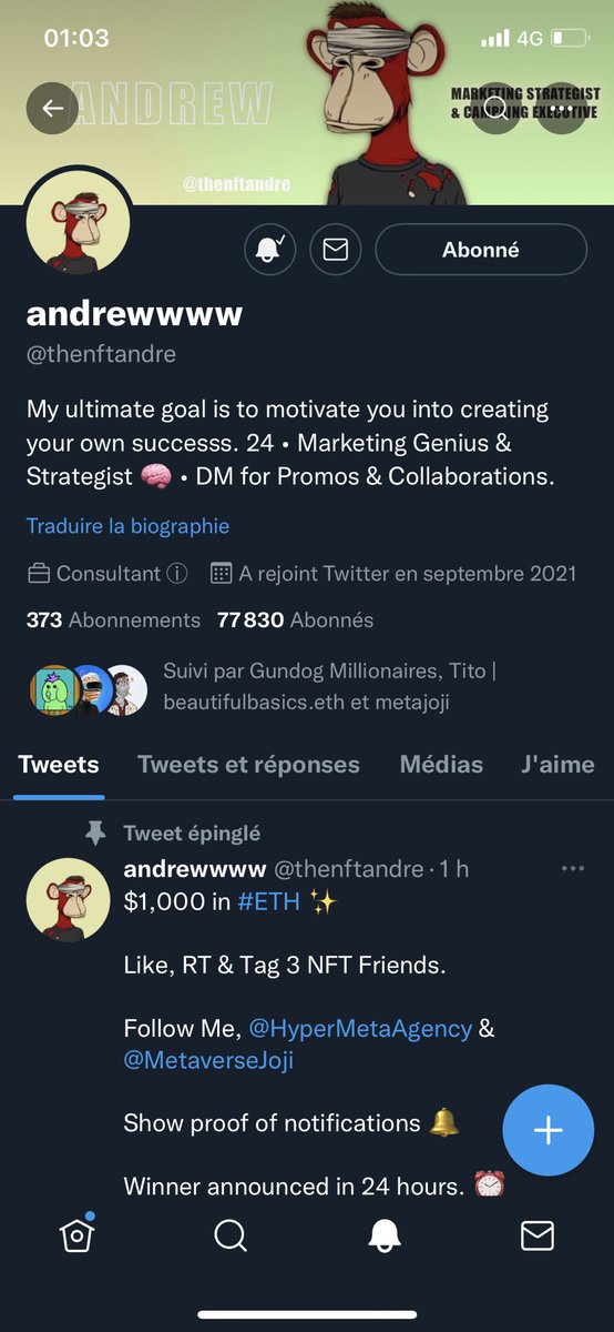 IceSloww's tweet photo. @thenftandre @HyperMetaAgency @metaversejoji DONE ! https://t.co/F5nO04ZhTN