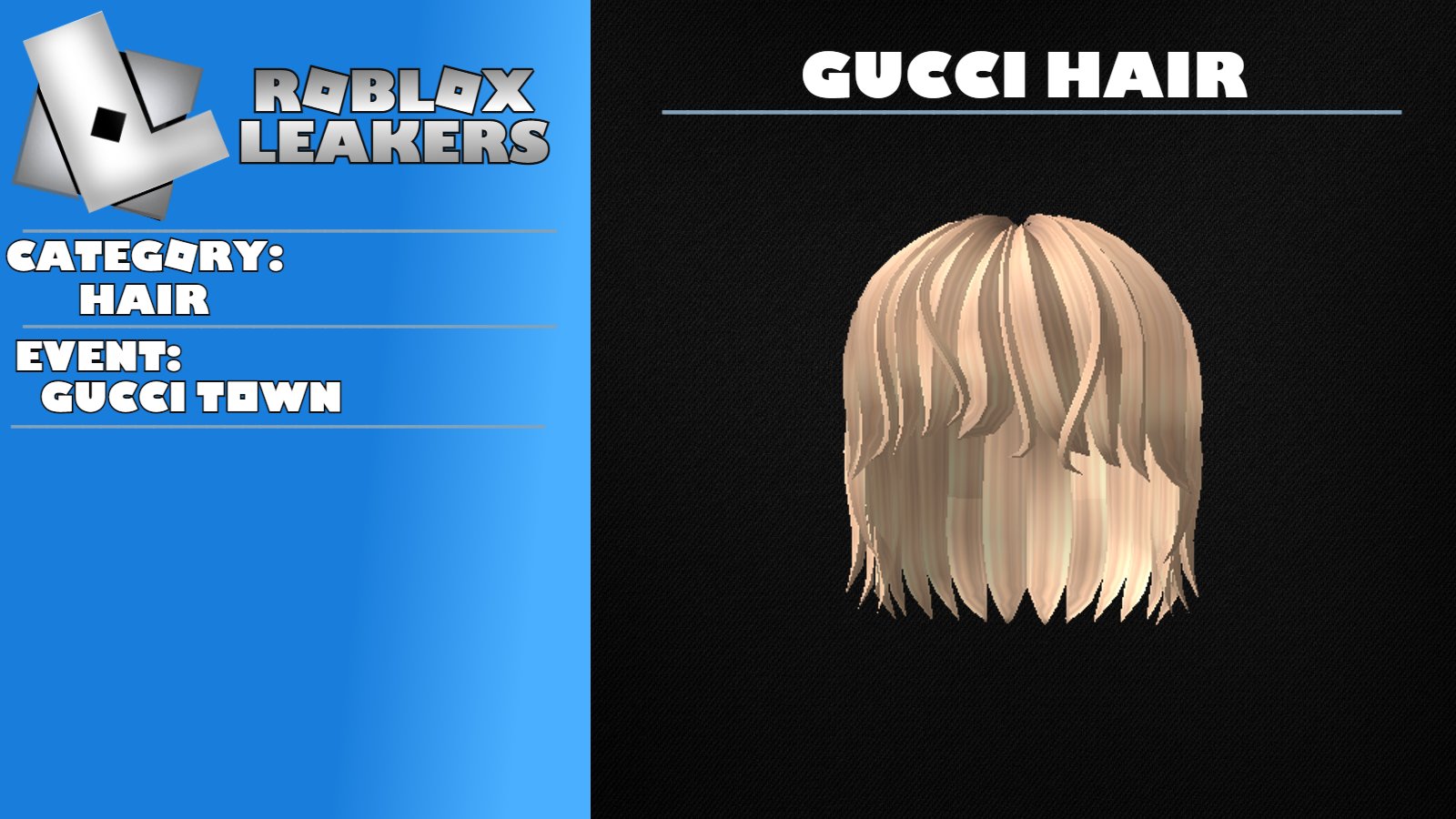 Gucci Hair Piece 1, Roblox Wiki
