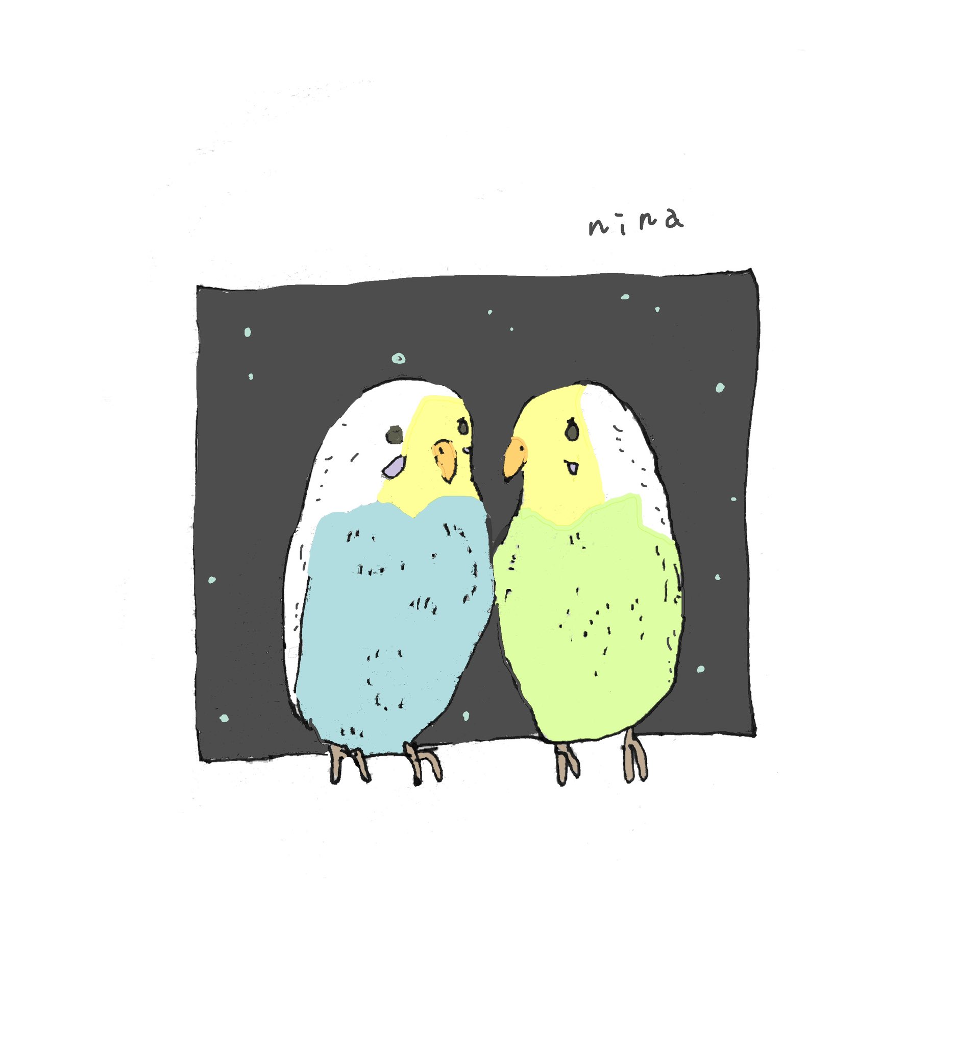 Nina Webライター イラスト Tuchi Nina Twitter