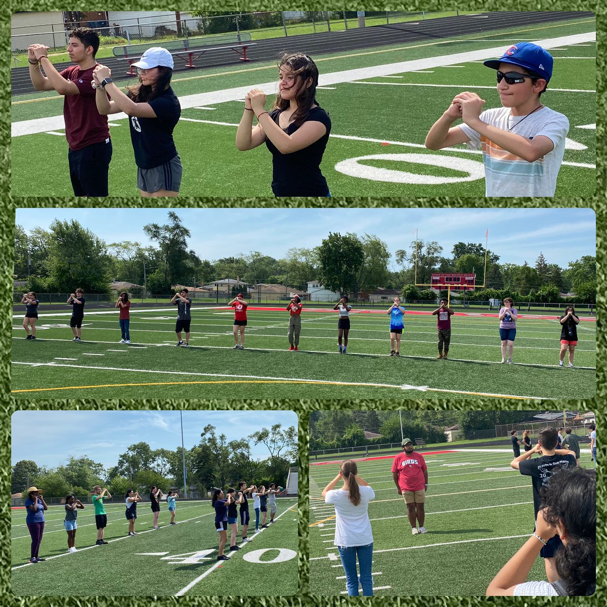 BREMENHSMUSIC's tweet photo. Band Camp Day 2! #bremenmarchingbrigade #bandcamp https://t.co/5tiDHkiXNM