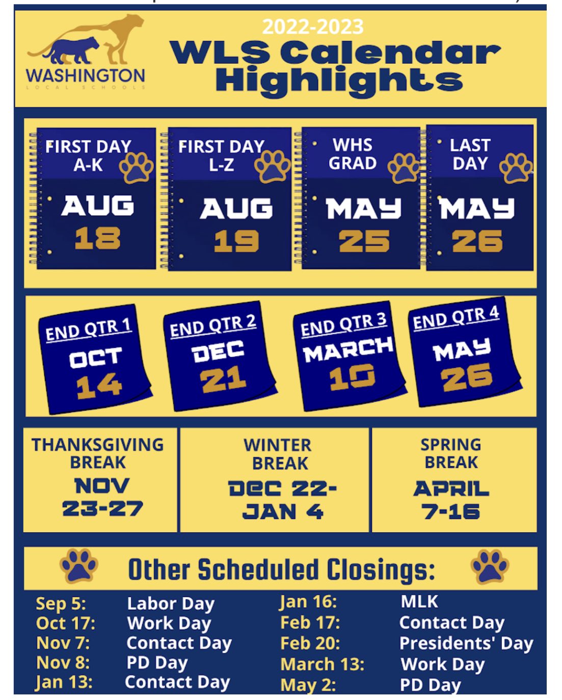 Washington Local Schools on Twitter "Helpful Highlights https//t.co